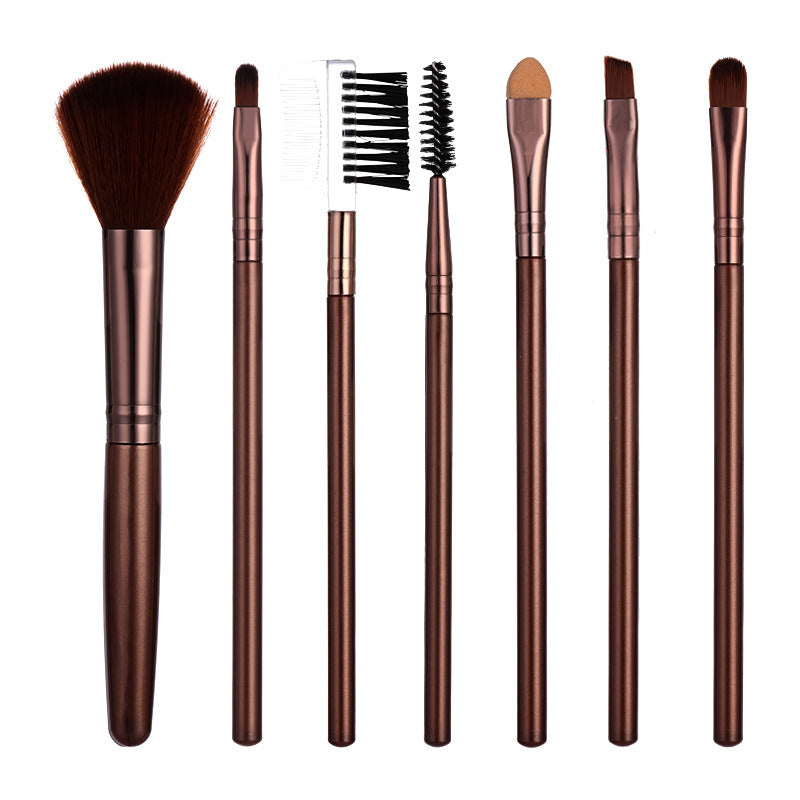 Set de 7 pinceaux de maquillage professionnels