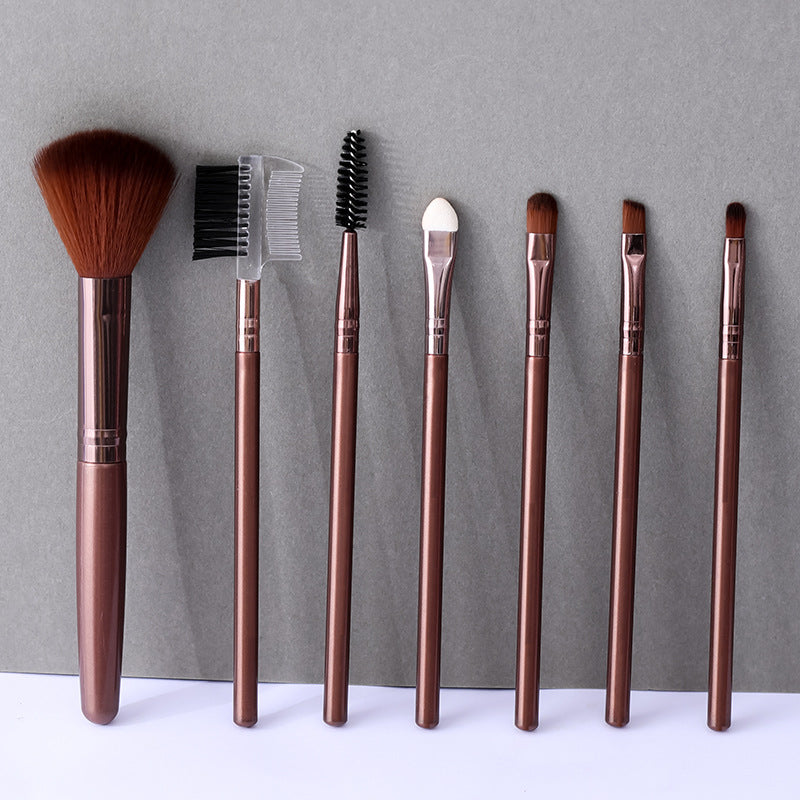 Set de 7 pinceaux de maquillage professionnels